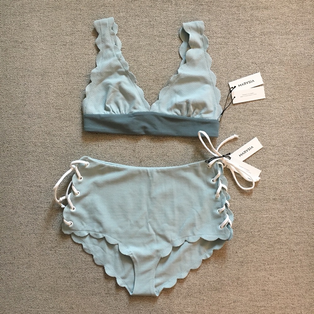 Marysia Swim | Bikini / Two Piece | Blue | Small